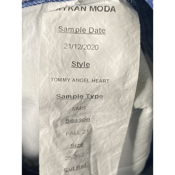 Boyish Womens Tommy-Angel Heart | Straight Leg Jean Size 26 - Picture 5 of 8